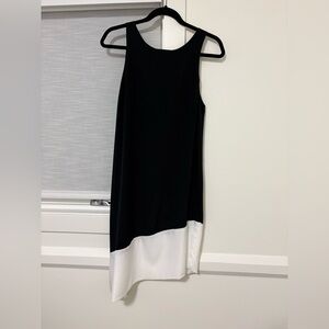 Club Monaco dress black and white. Size 4